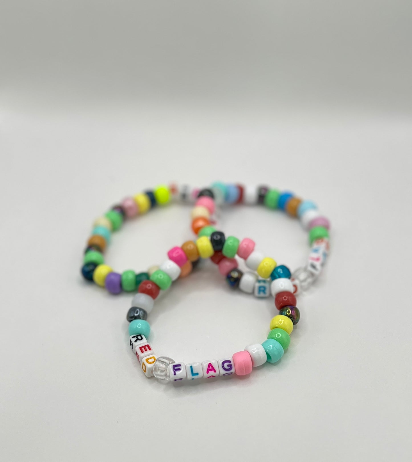 “Red Flag” Friendship Bracelet Funny