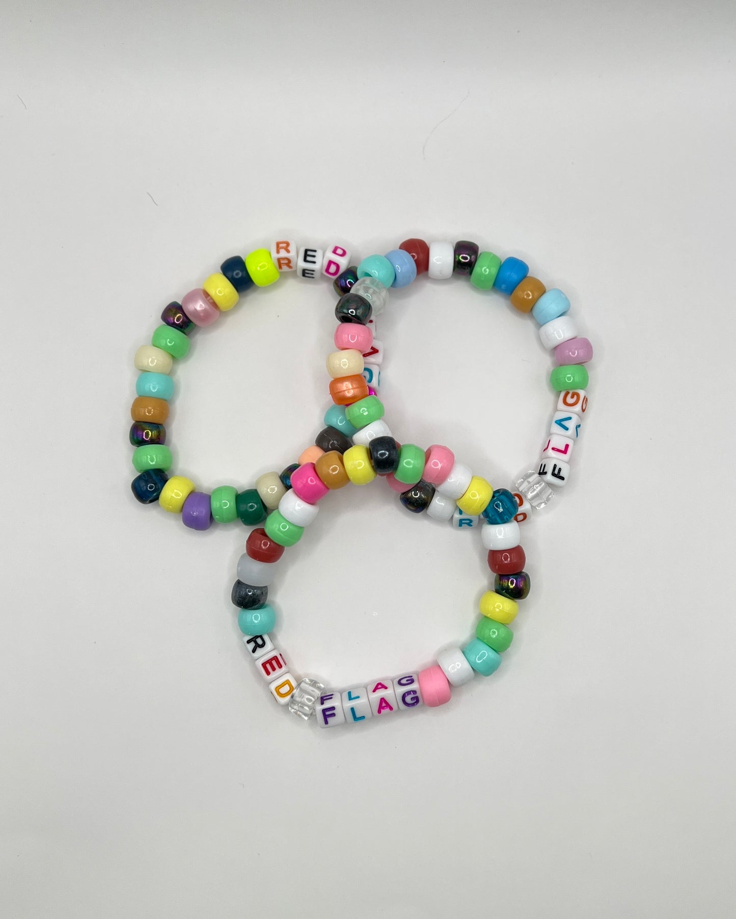 “Red Flag” Friendship Bracelet Funny